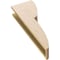 Ekena Millwork 5"W x 10"D x 30"H Thin Crestline Rough Cedar Woodgrain TimberThane Corbel, Primed Tan CORUR05X10X30CRERCPR - alternate 2